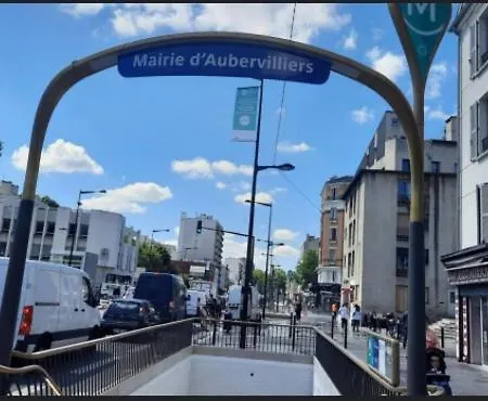 Studio Charmant Centre D Aubervilliers Extérieur photo